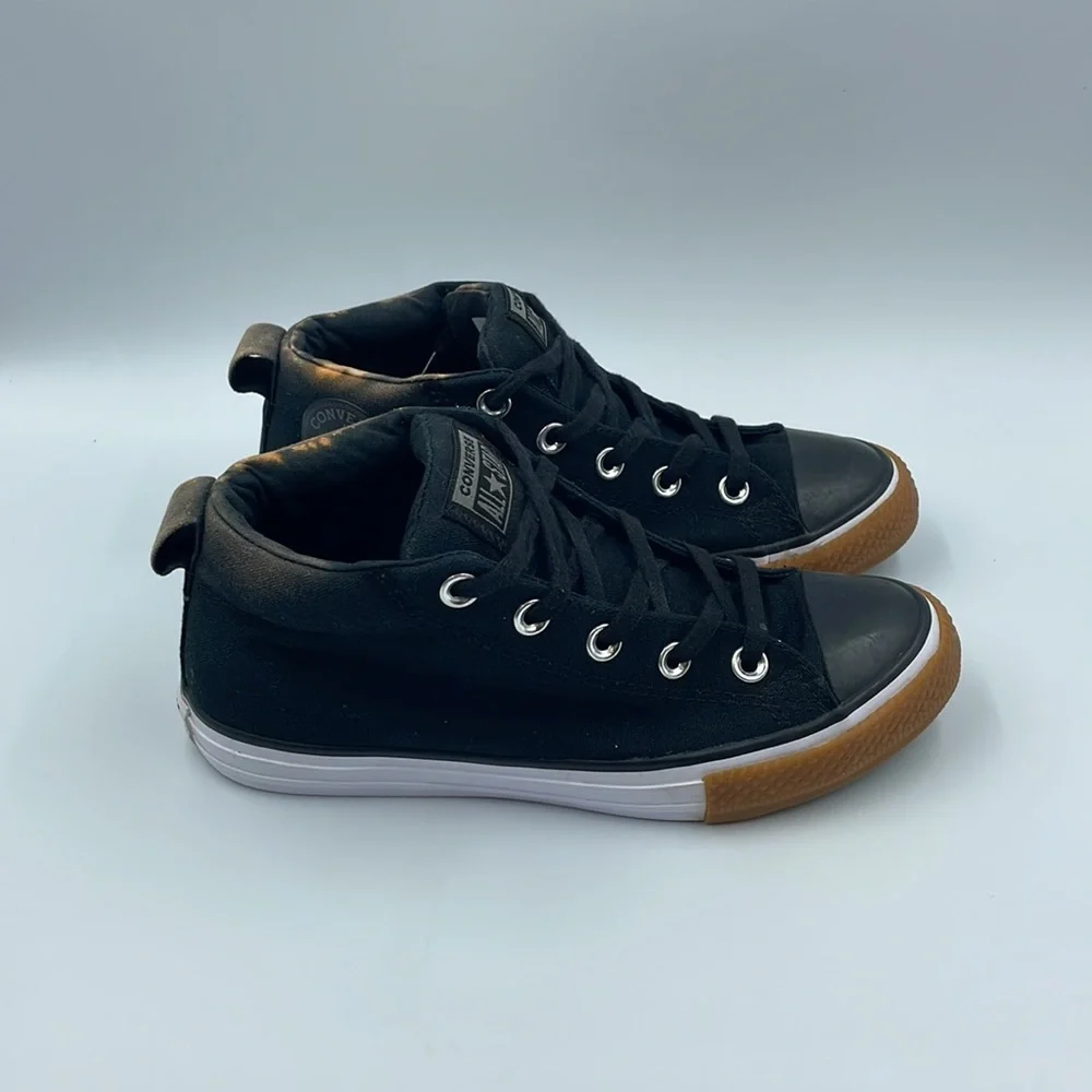 Converse Chuck Taylor All Star Street Mid Sneaker Boys Sz 3‎